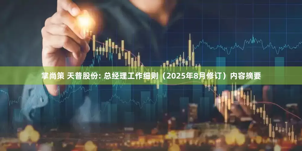 掌尚策 天普股份: 总经理工作细则（2025年8月修订）内容摘要