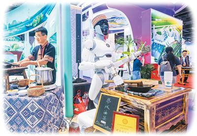 汇盈配资 本届东博会, AI唱主角